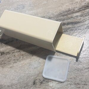 VintageTupperware Velveeta cheese keeper, model number 1696.